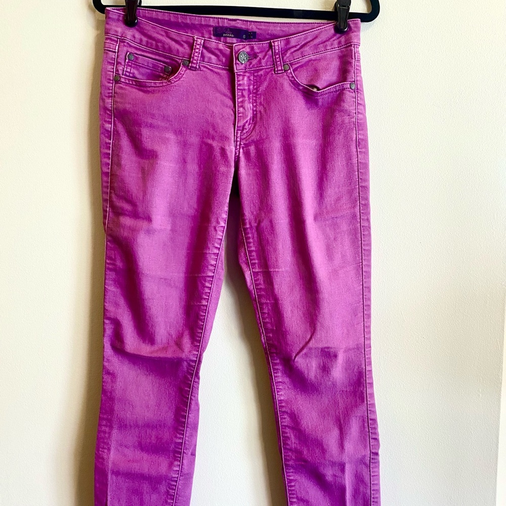 Purple Prana Jeans, Size 6